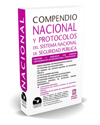 Compendio Nacional y Protocolos del Sistema Nacional de Seguridad Pública